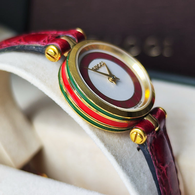 GUCCI グッチ シェリーライン クォーツ腕時計