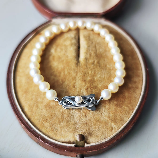 MIKIMOTO ミキモト あこや真珠 ブレスレット