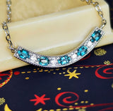 【初期の頃のルース】天然グランディディエライト 天然ダイヤモンド ネックレス