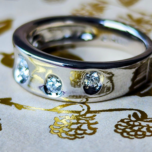 MIKIMOTO ミキモト 天然ダイヤモンド リング