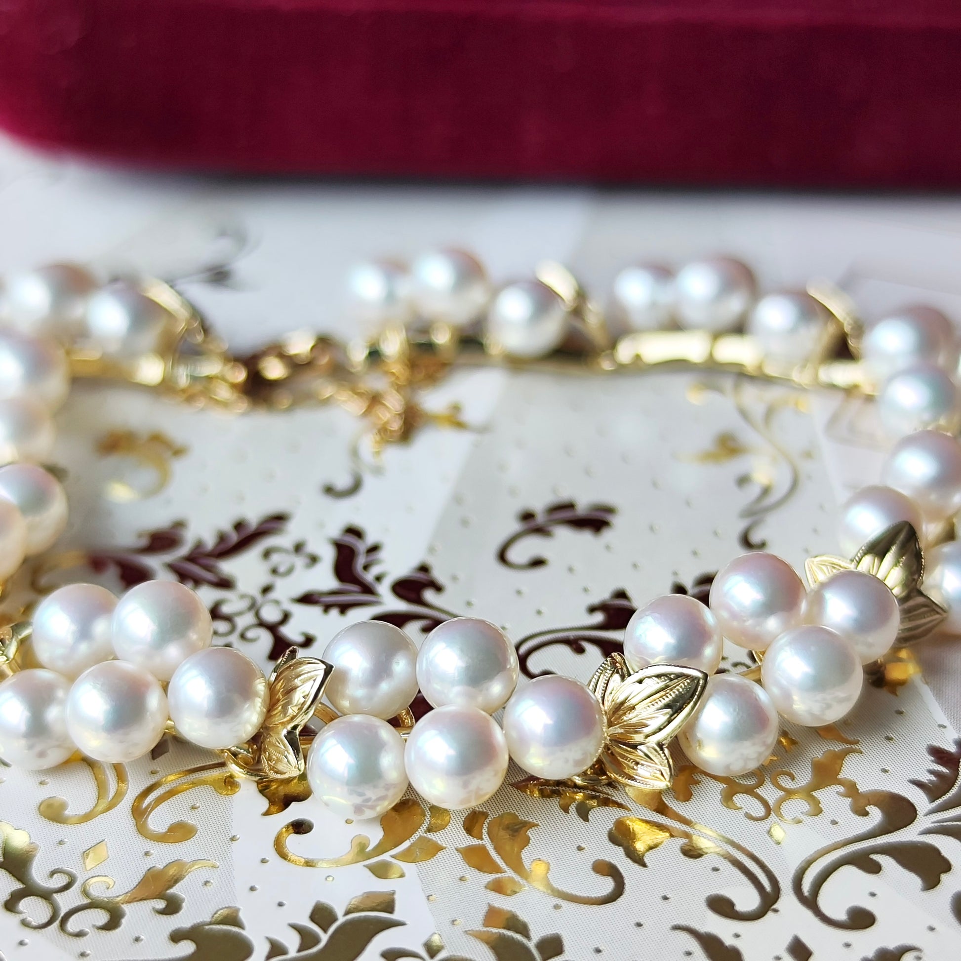 MIKIMOTO ミキモト あこや真珠 ヴィンテージブレスレット