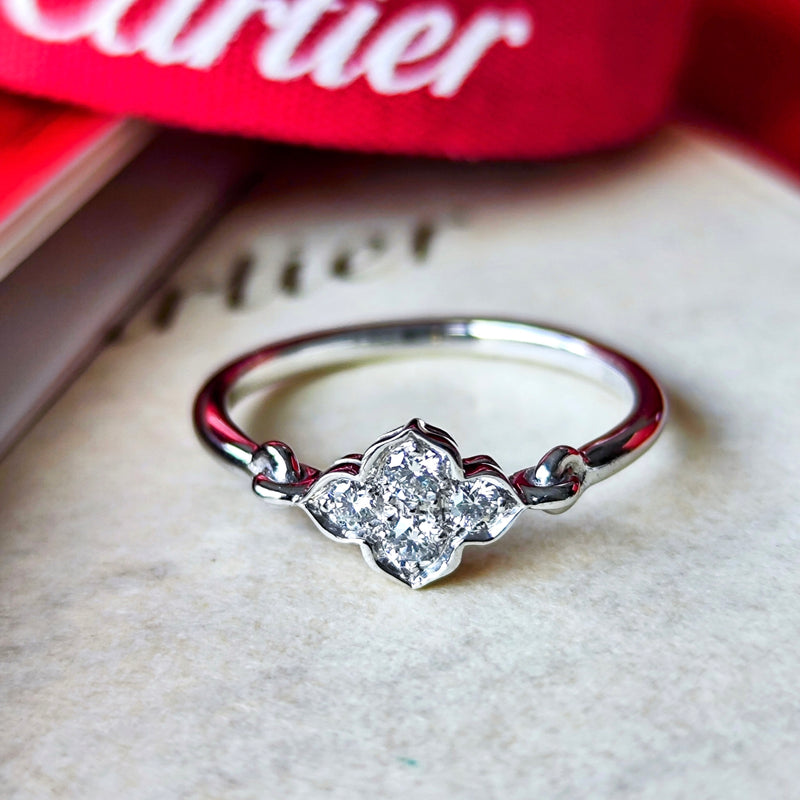 【Vintage Cartier】カルティエ ヒンドゥリング 18金WG