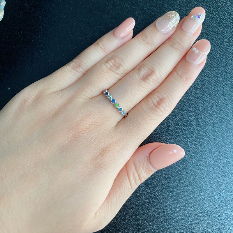 【ブルー系】マルチカラーリング