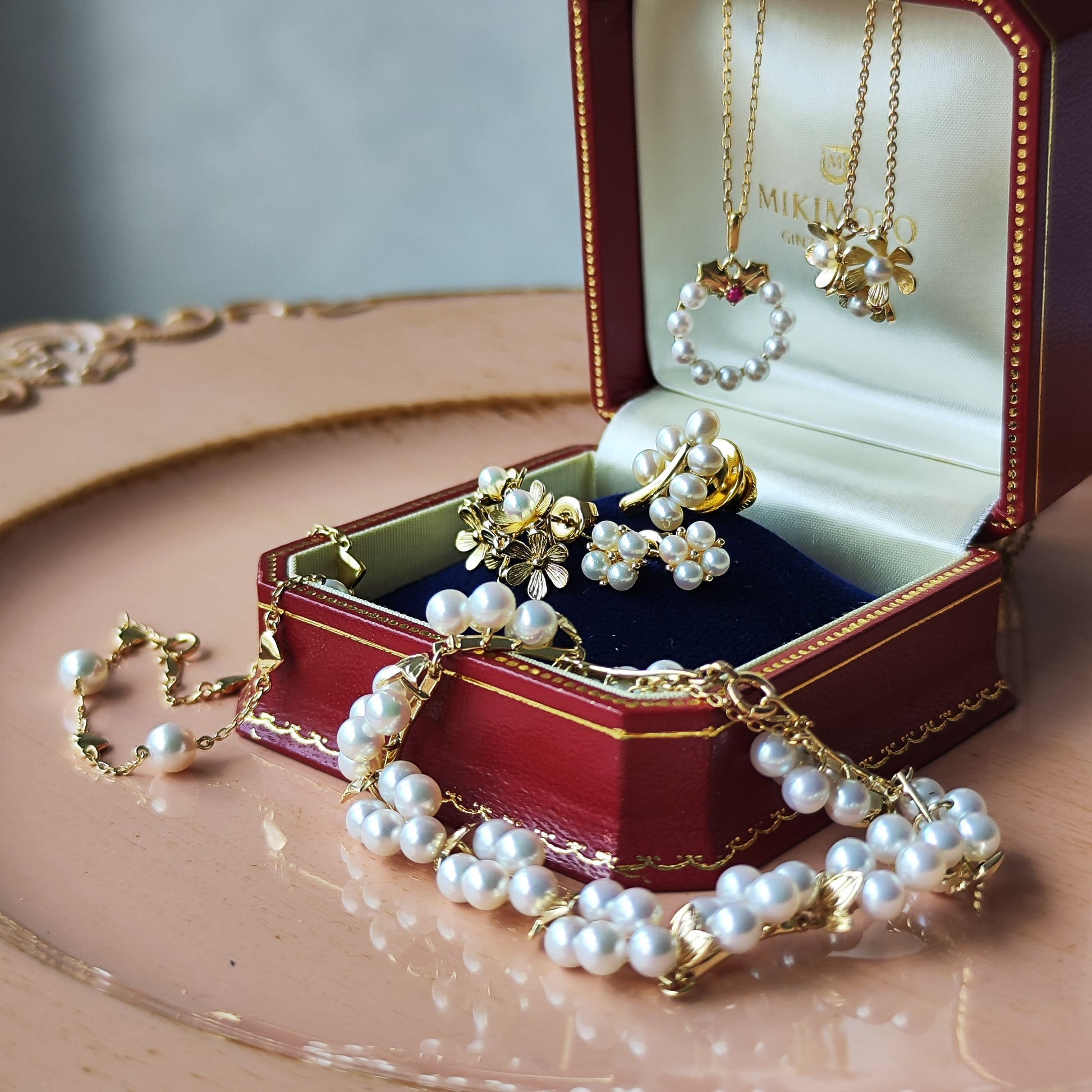 MIKIMOTO ミキモト あこや真珠 ヴィンテージブレスレット