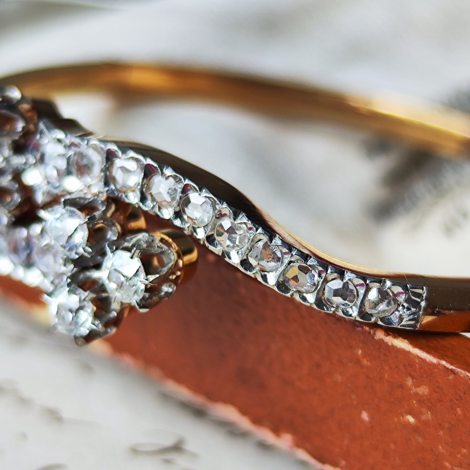 フランスアンティークブレスレット フランス アンティーク】ダイヤモンド ブレスレット – Mico宝飾店