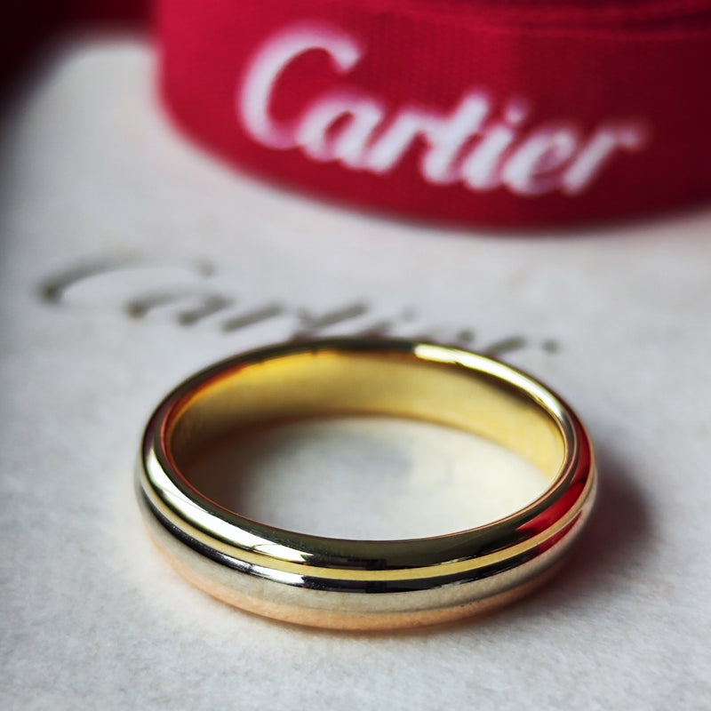 Cartier カルティエ ヴァンドーム スリーカラーリング 18金 56