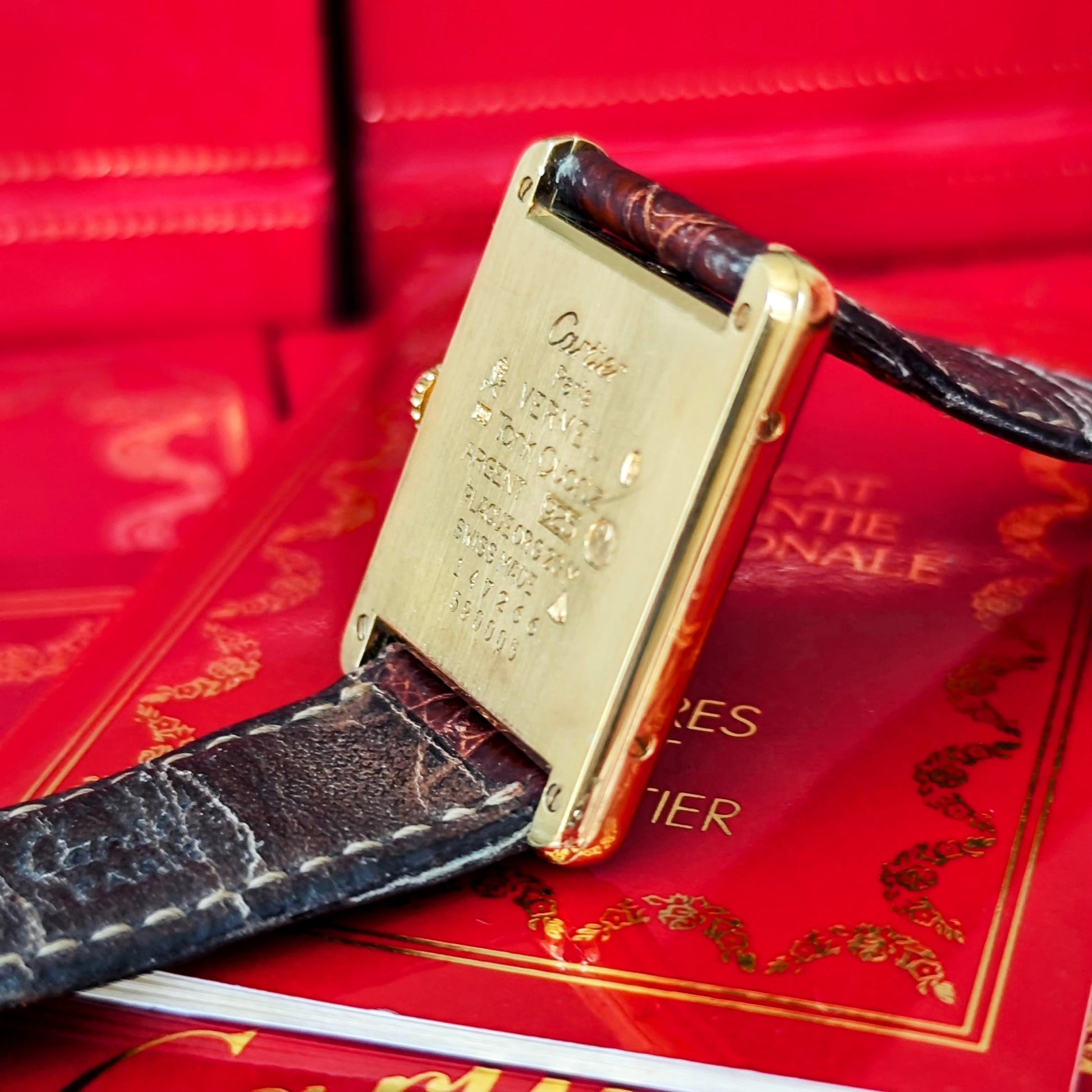 Cartier カルティエ マストタンク LM クォーツ腕時計