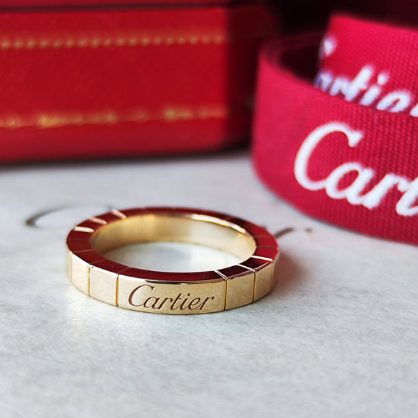 Cartier カルティエ ラニエール 18金PG 6号