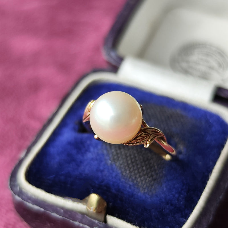 MIKIMOTO ミキモト あこや真珠 ヴィンテージリング