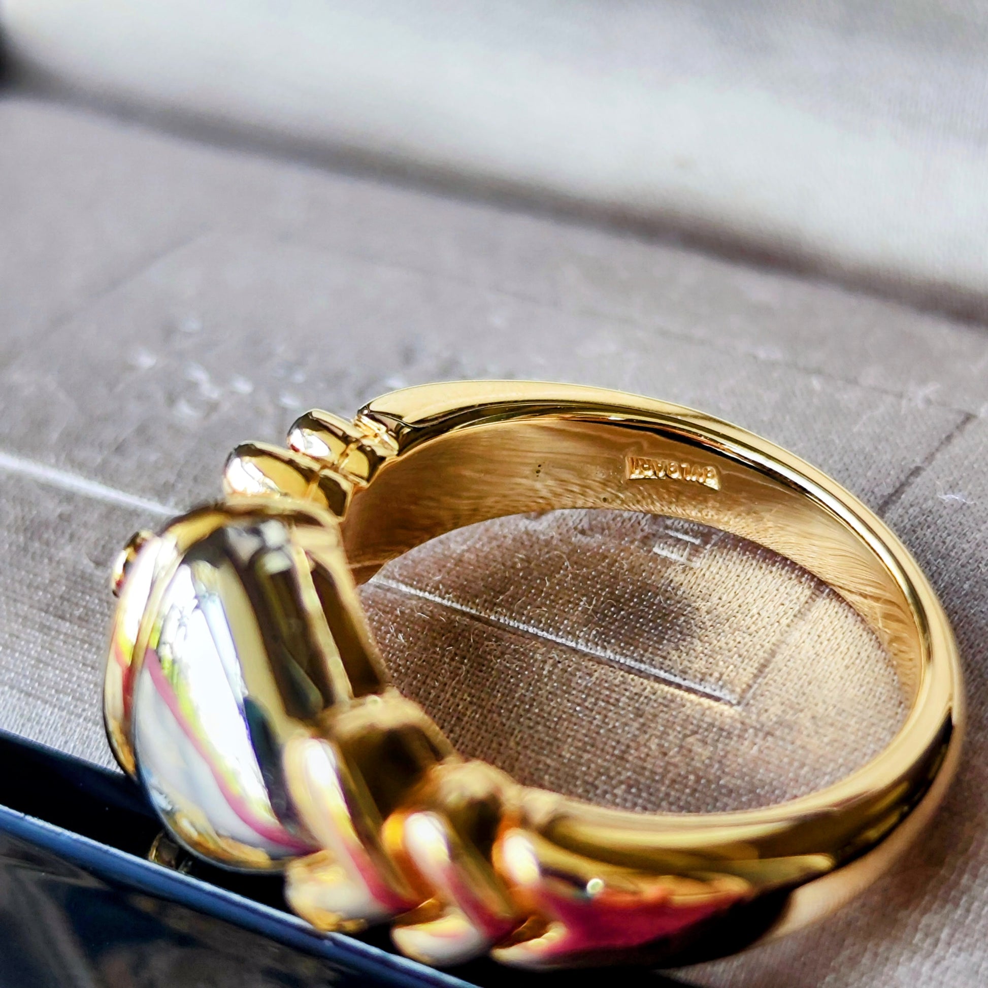 BVLGARI ブルガリナチュラリア ルビー ダイヤモンド リング