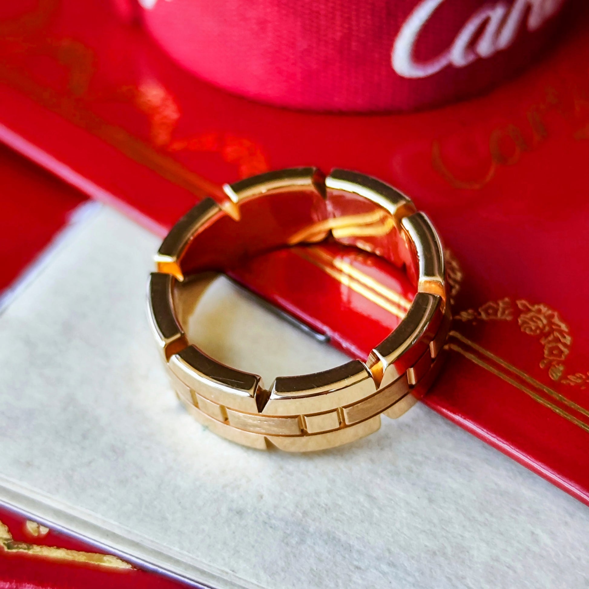 Cartier カルティエ タンクフランセーズ K18PG 49
