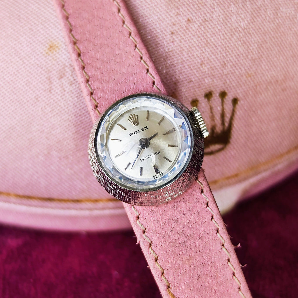 【ROLEX CHAMELEON】ロレックス カメレオン 18金無垢 手巻き腕時計 OH済み