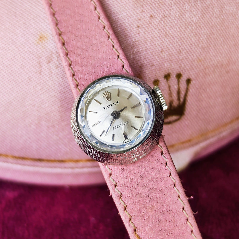 【ROLEX CHAMELEON】ロレックス カメレオン 18金無垢 手巻き腕時計 OH済み