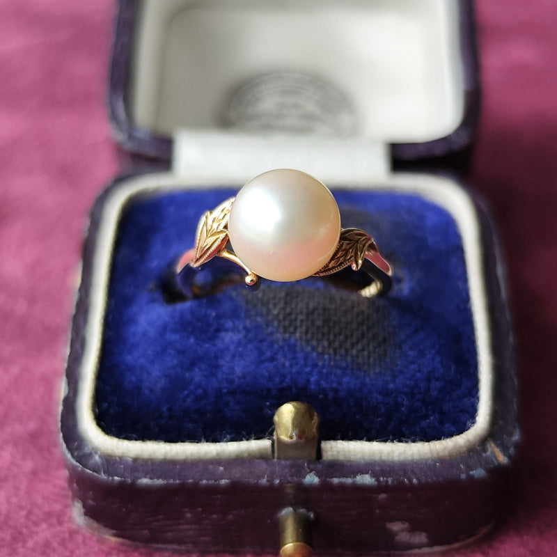 MIKIMOTO ミキモト あこや真珠 ヴィンテージリング