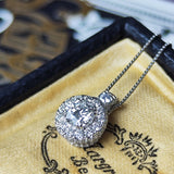 【最高級品質】天然ダイヤモンド0.56ct フローレス Dカラー ネックレス GIA鑑定書付き