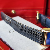 【OH済み】Cartier カルティエ マストタンク ラピスラズリ文字盤 手巻き腕時計