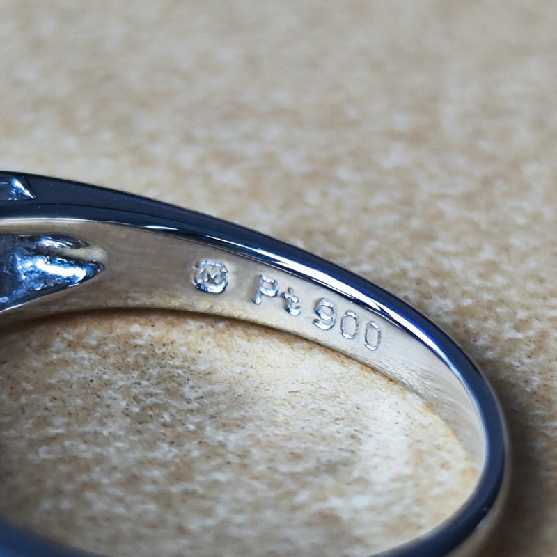 MIKIMOTO ミキモト 天然ダイヤモンドリング