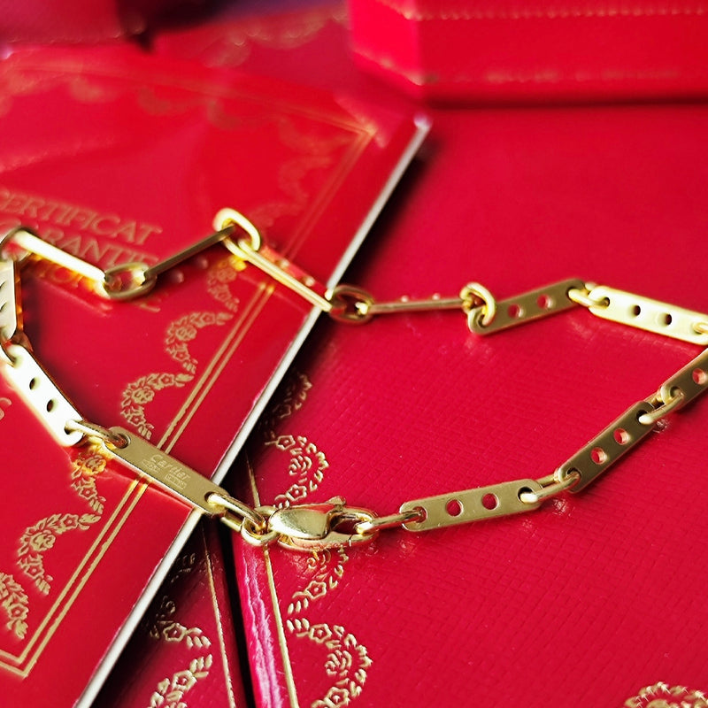 Cartier カルティエ メカノ ブレスレット 18金YG