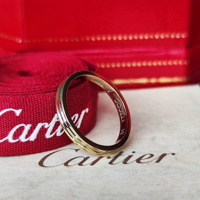 Cartier カルティエ ヴァンドーム スリーカラーリング 51