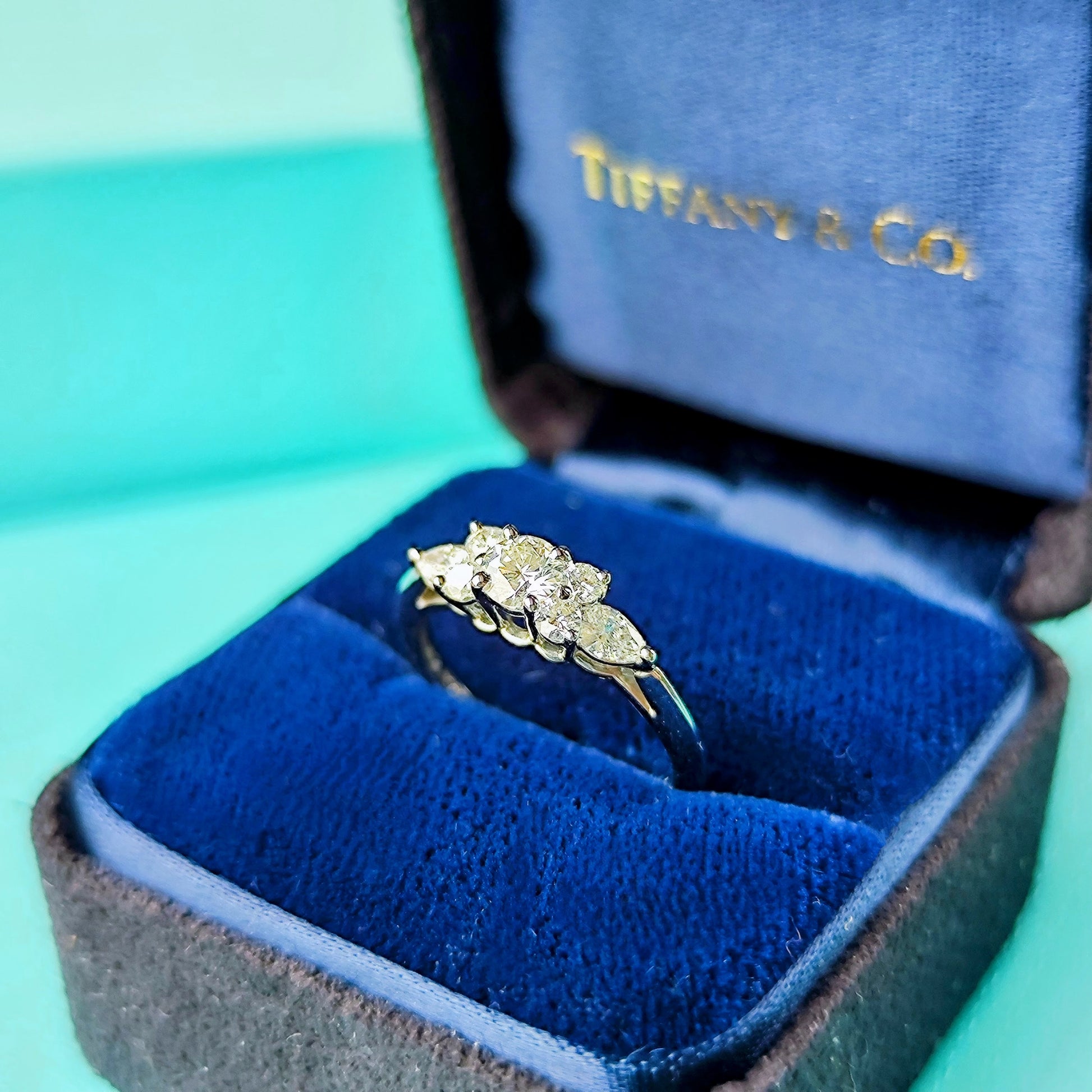 【オールドティファニー】TIFFANY &Co セブンストーンリング