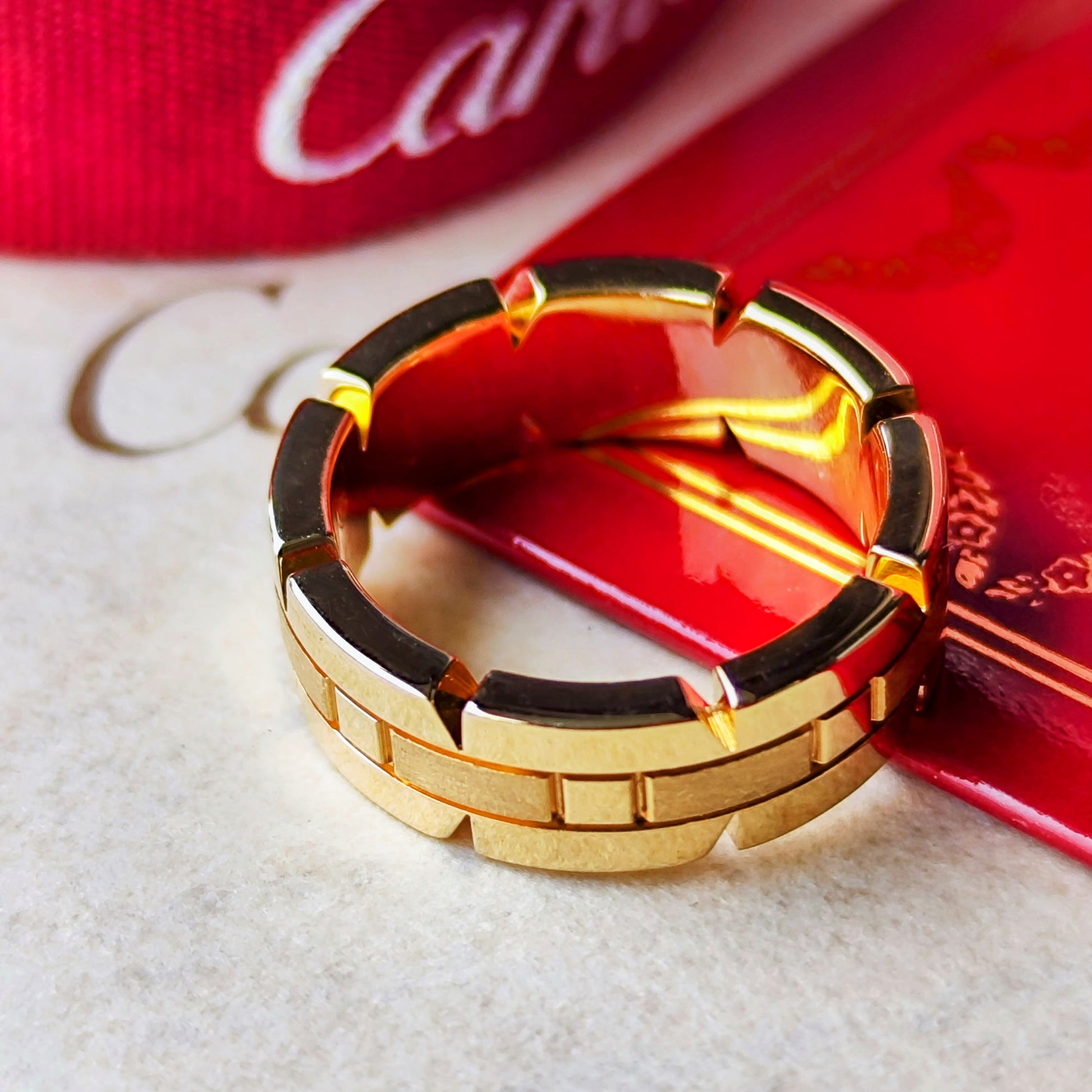 Cartier カルティエ タンクフランセーズ K18YG 47