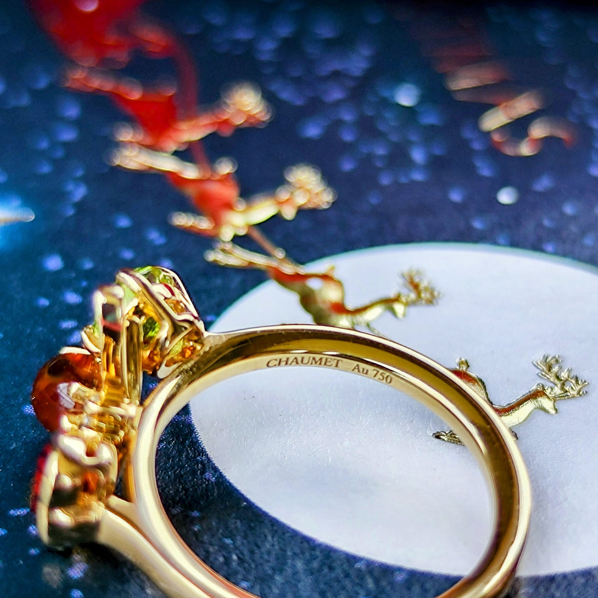 Chaumet ショーメアトラップ・モワ 天然石 ダイヤモンド リング