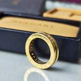 BVLGARI ブルガリ B-ZERO1 ビーゼロワン ペリドット 18金YG 10号