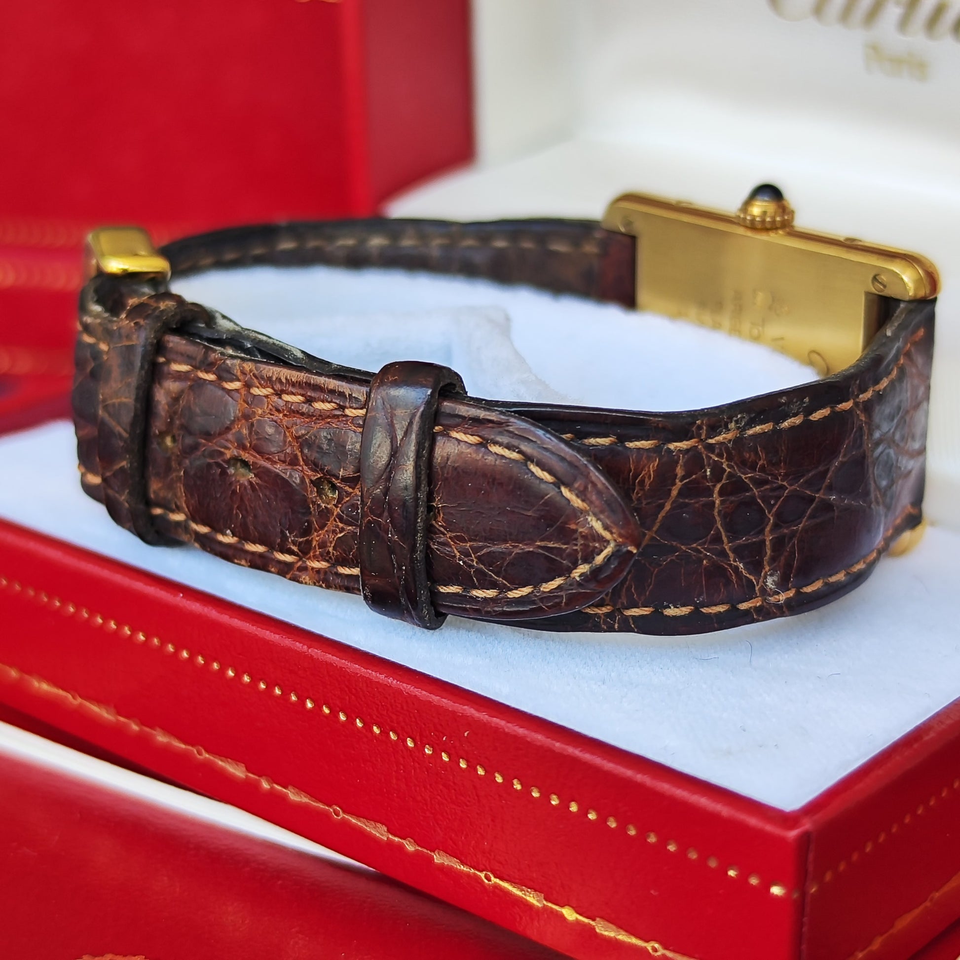 Cartier カルティエ マストタンク LM クォーツ腕時計