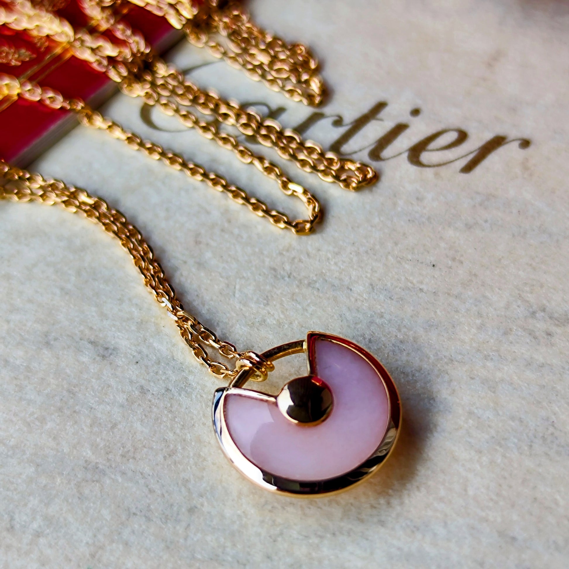 【廃盤 Cartier】カルティエ アミュレット ネックレス