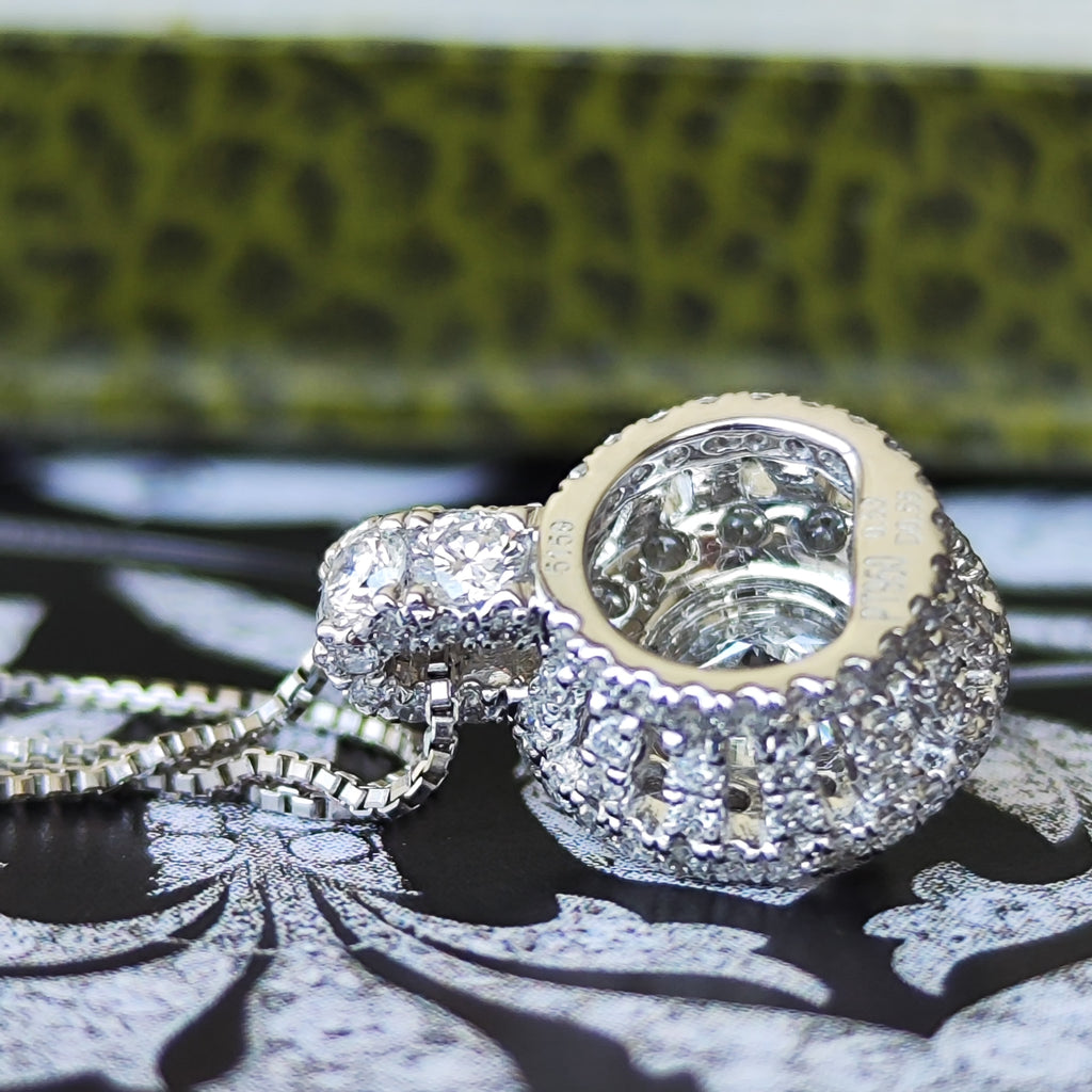 【最高級品質】天然ダイヤモンド0.53ct フローレス Dカラー ネックレス GIA