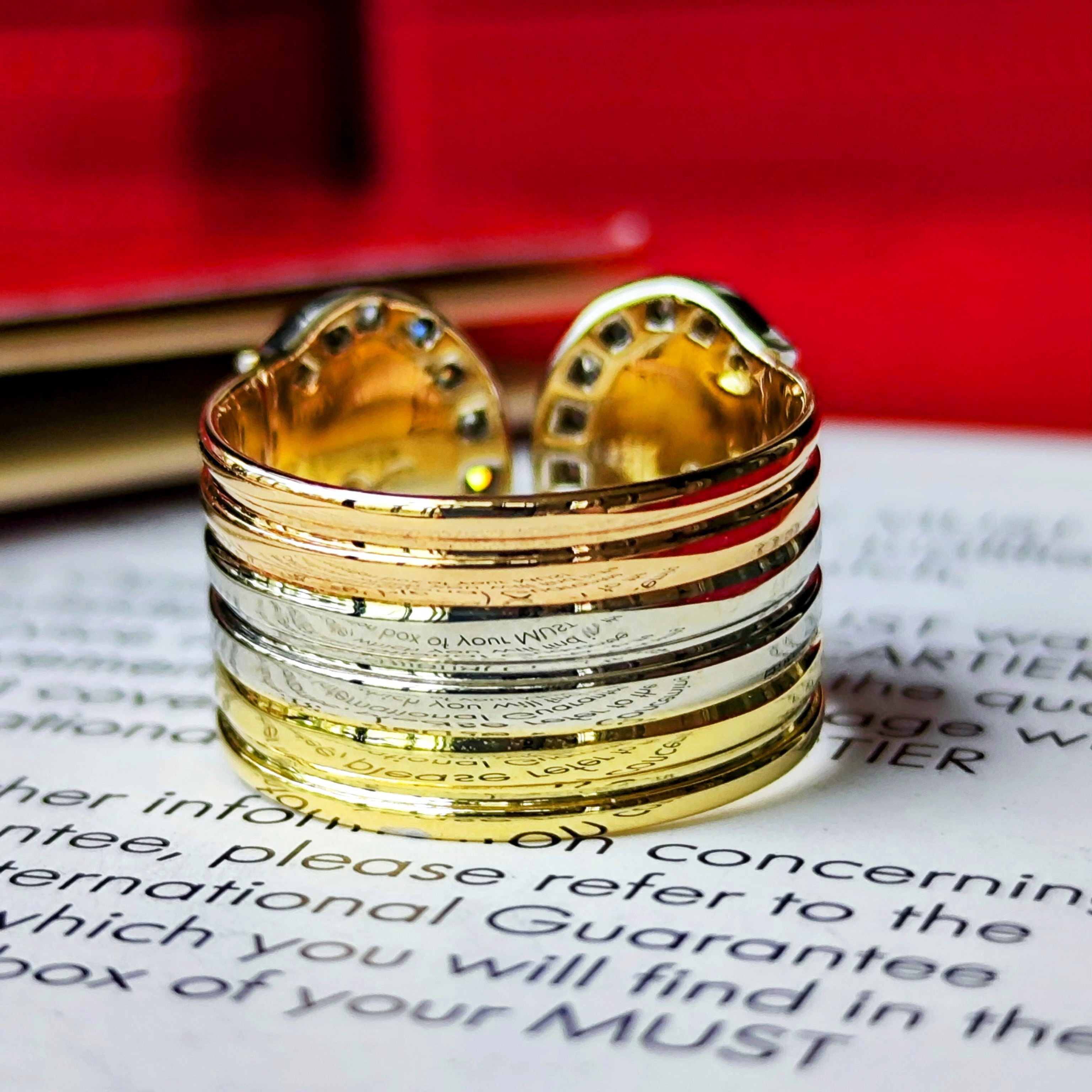 廃盤 Cartier 】カルティエ 2C（デューブル・シー）ダイヤモンド 50