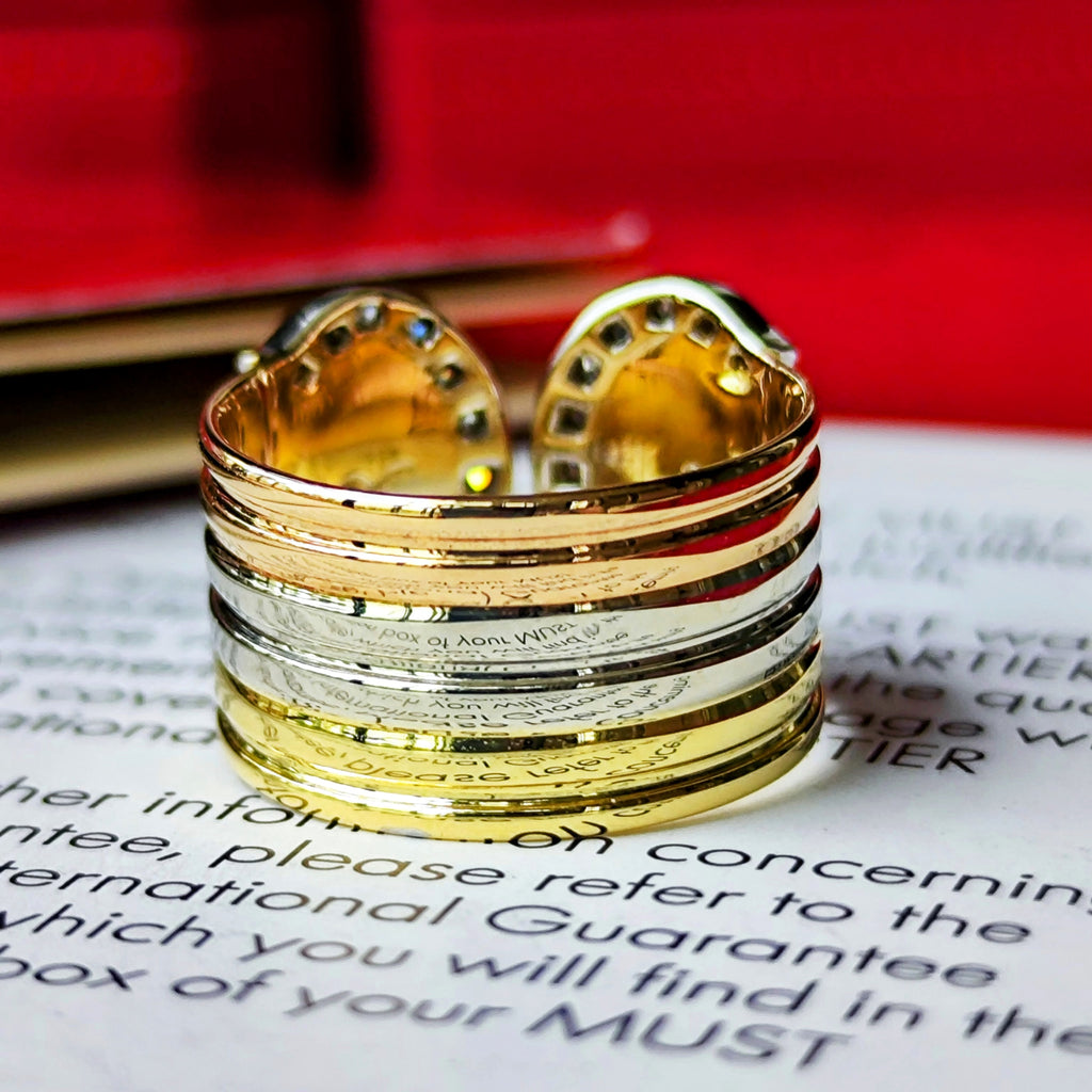 【廃盤 Cartier 】カルティエ 2C（デューブル・シー）ダイヤモンド 50