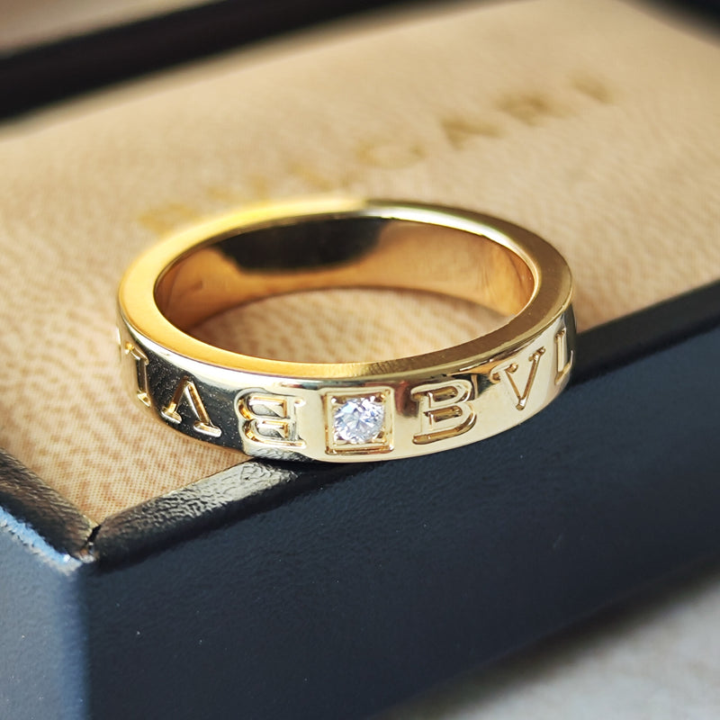 ✨️極美品✨️ BVLGARI ブルガリ リング 19号 シルバー ロゴ 箱付き 楽天市場】【中古】【箱付き】 BVLGARI ブルガリ シルバー