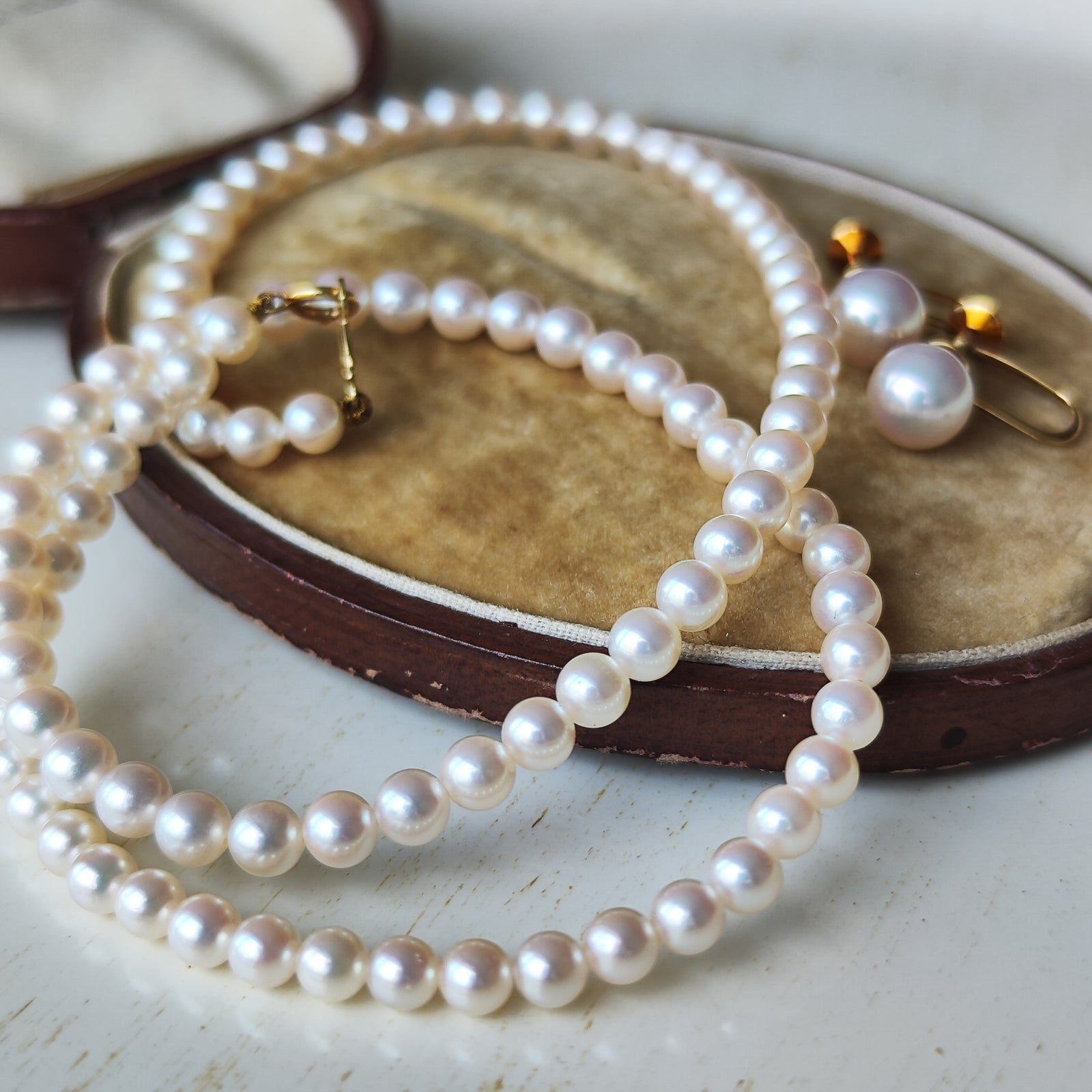 MIKIMOTO ミキモト 真珠ネックレス 5.5-6mm未満 あこやパール
