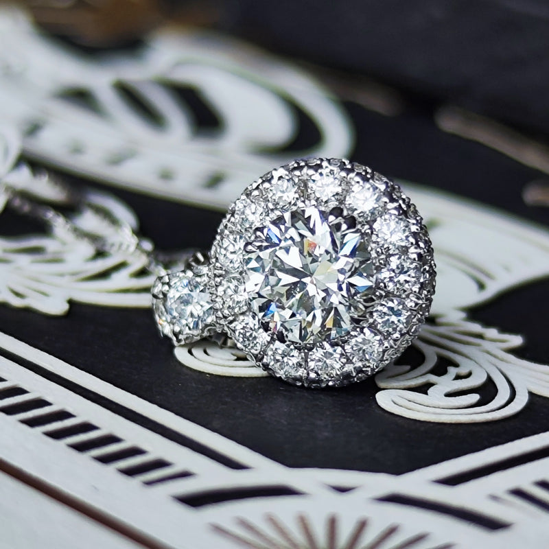 【最高級品質】天然ダイヤモンド0.56ct フローレス Dカラー ネックレス GIA鑑定書付き