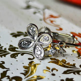 TASAKI 田崎真珠 天然ダイヤモンド イヤリング 18金WG