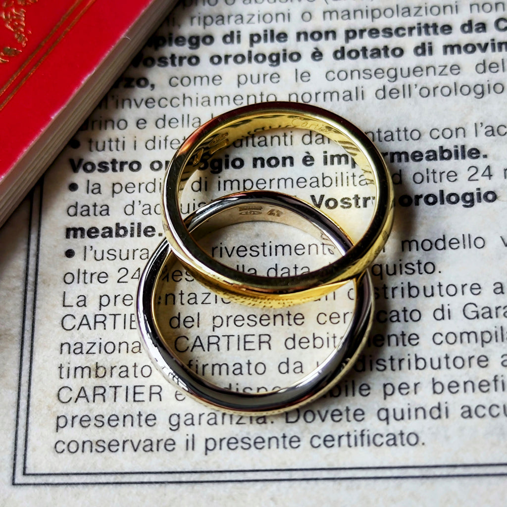【Cartier 廃盤】 Cartier カルティエ ラブミーリング 47