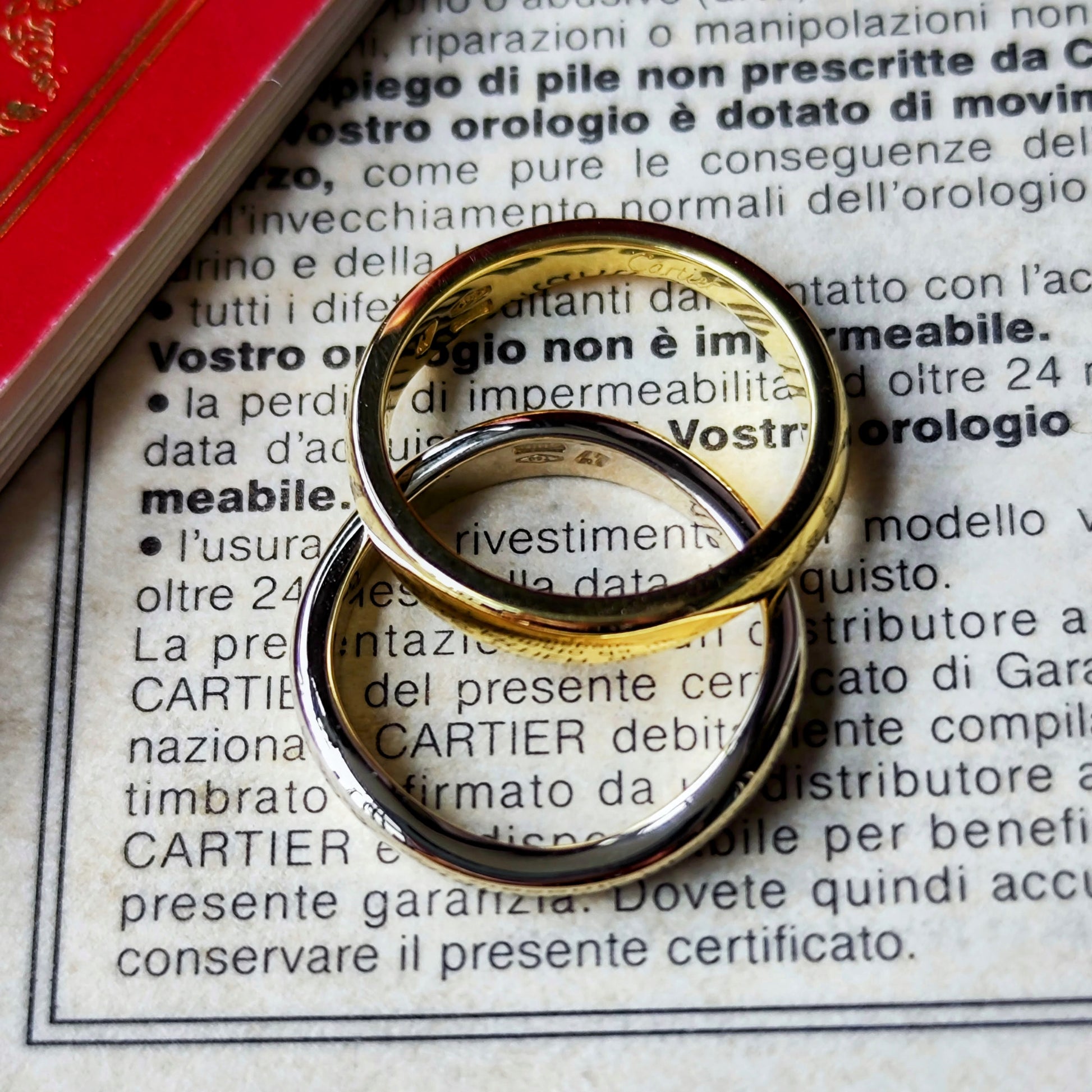 【Cartier 廃盤】 Cartier カルティエ ラブミーリング 47