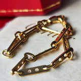 Cartier カルティエ メカノ チェーンブレスレット 18金