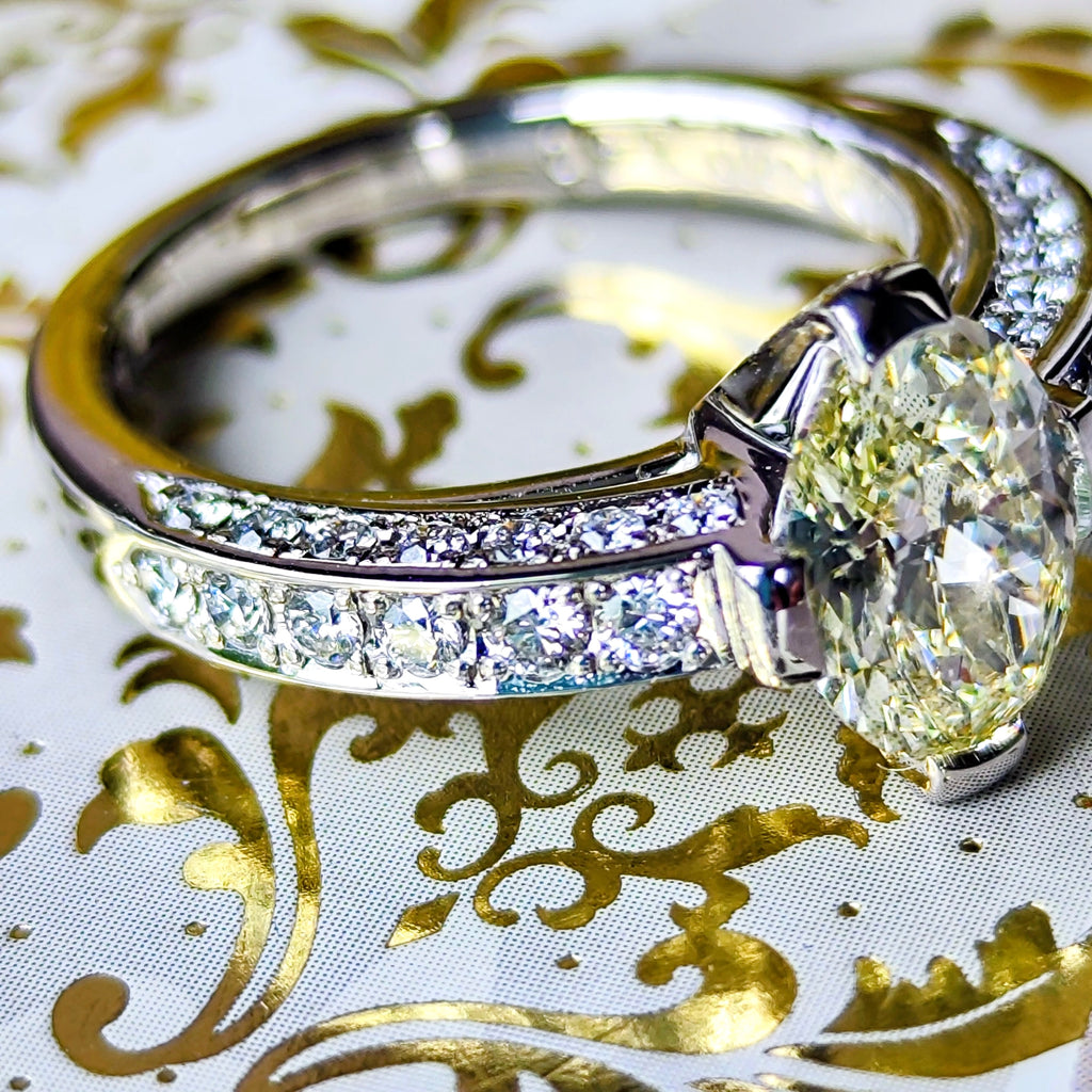 TASAKI 田崎真珠 天然ダイヤモンド 1.40ct 0.53ct プラチナリング