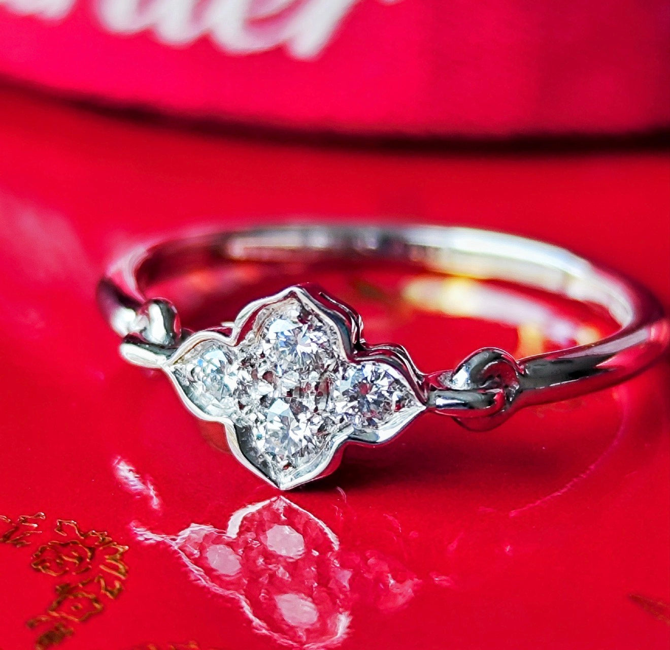 【Vintage Cartier】カルティエ ヒンドゥリング 18金WG 50