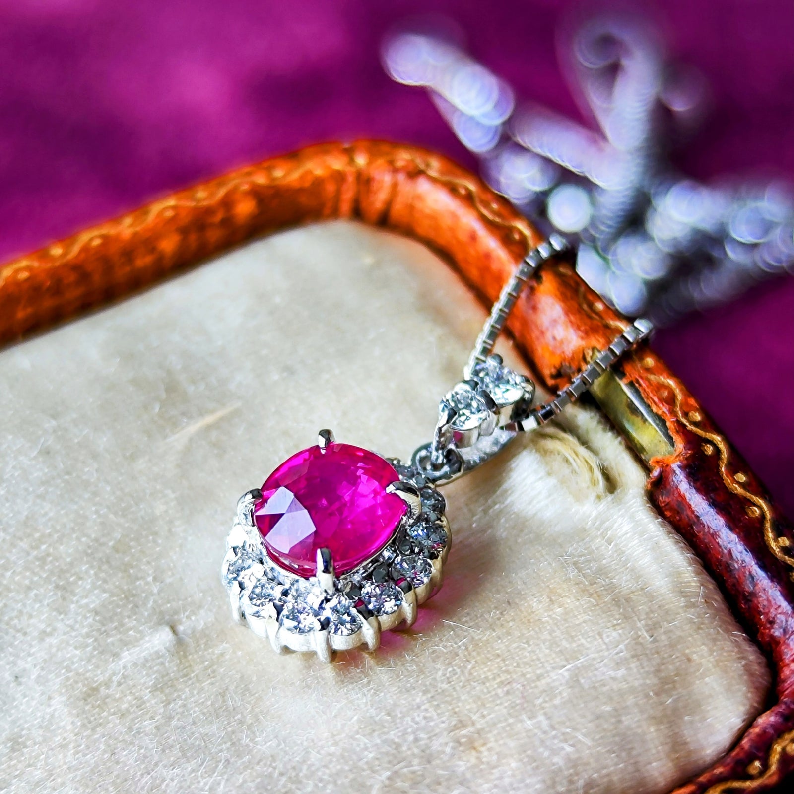 ビルマ産】天然ルビー 天然ダイヤモンド ネックレス – Mico宝飾店