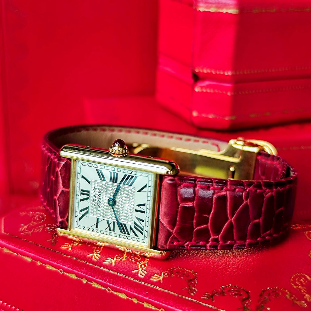 【Cartier 150周年 1847本限定モデル】
カルティエ マストタンク LM クォーツ腕時計
