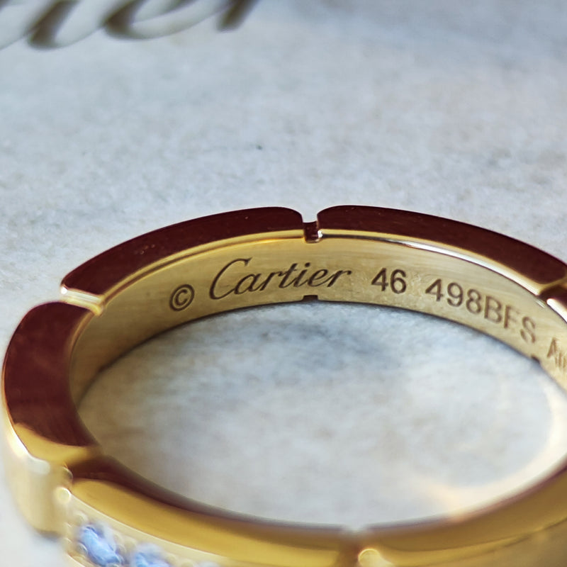 Cartier カルティエ マイヨンパンテール
ダイヤモンドリング 18金YG 6号