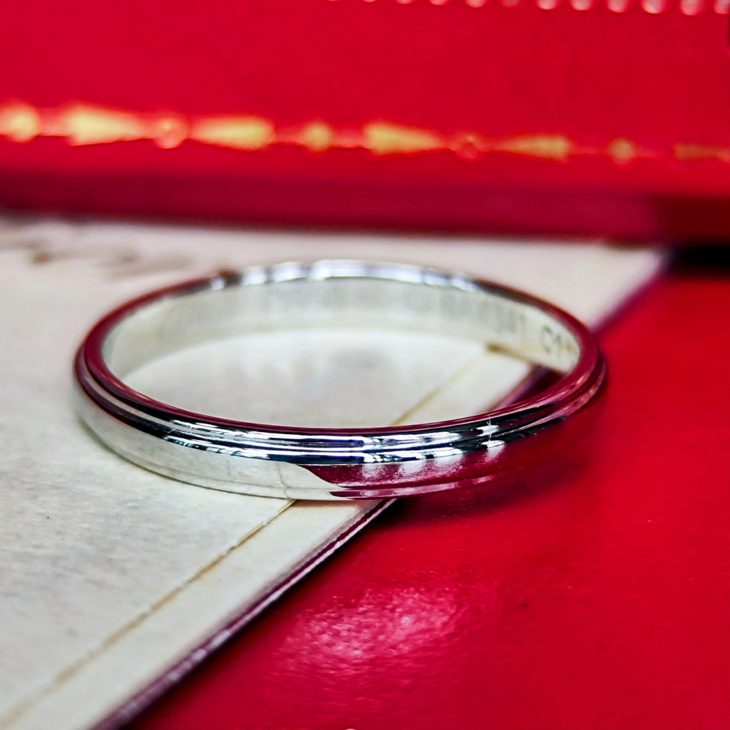 Cartier カルティエ ダムール プラチナ 55