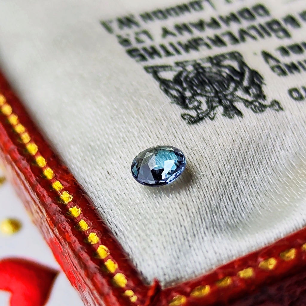 【ルース】天然アレキサンドライト 0.125ct ローズカット ブラジル産