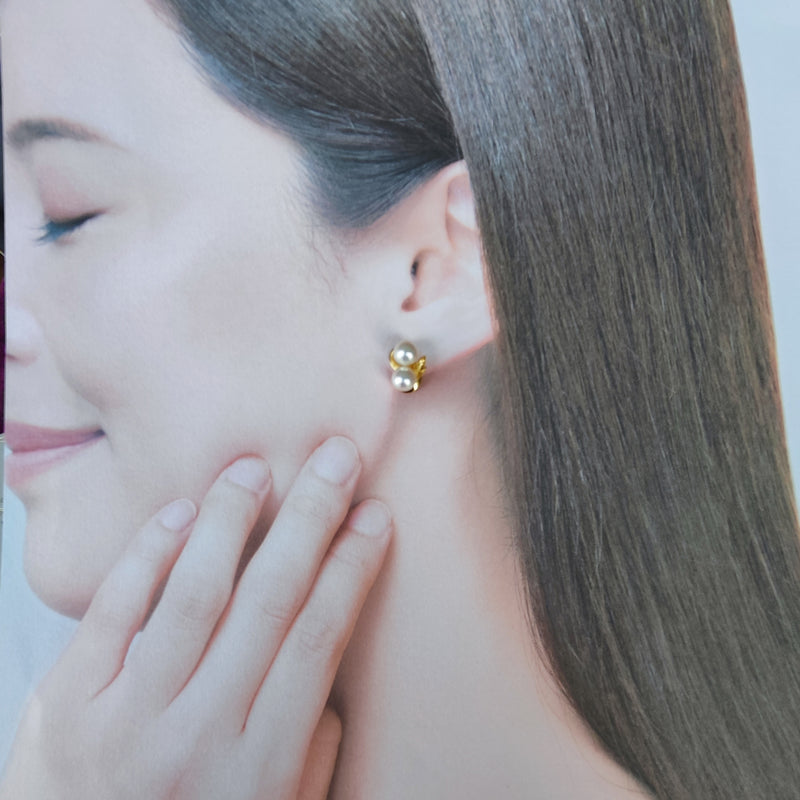 MIKIMOTO ミキモト あこや真珠 ヴィンテージピアス
