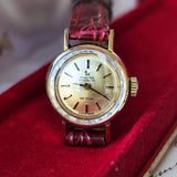 【OH済み 自動巻き】OMEGA  オメガ デビル カットガラス ゴールド