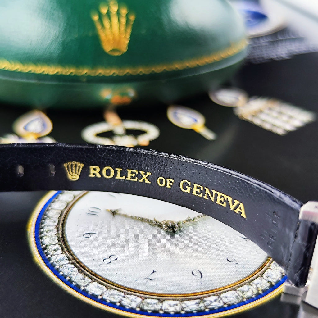 【OH済み】ROLEX ロレックス PRECISION プレシジョン シグマ文字盤 金無垢 手巻き腕時計