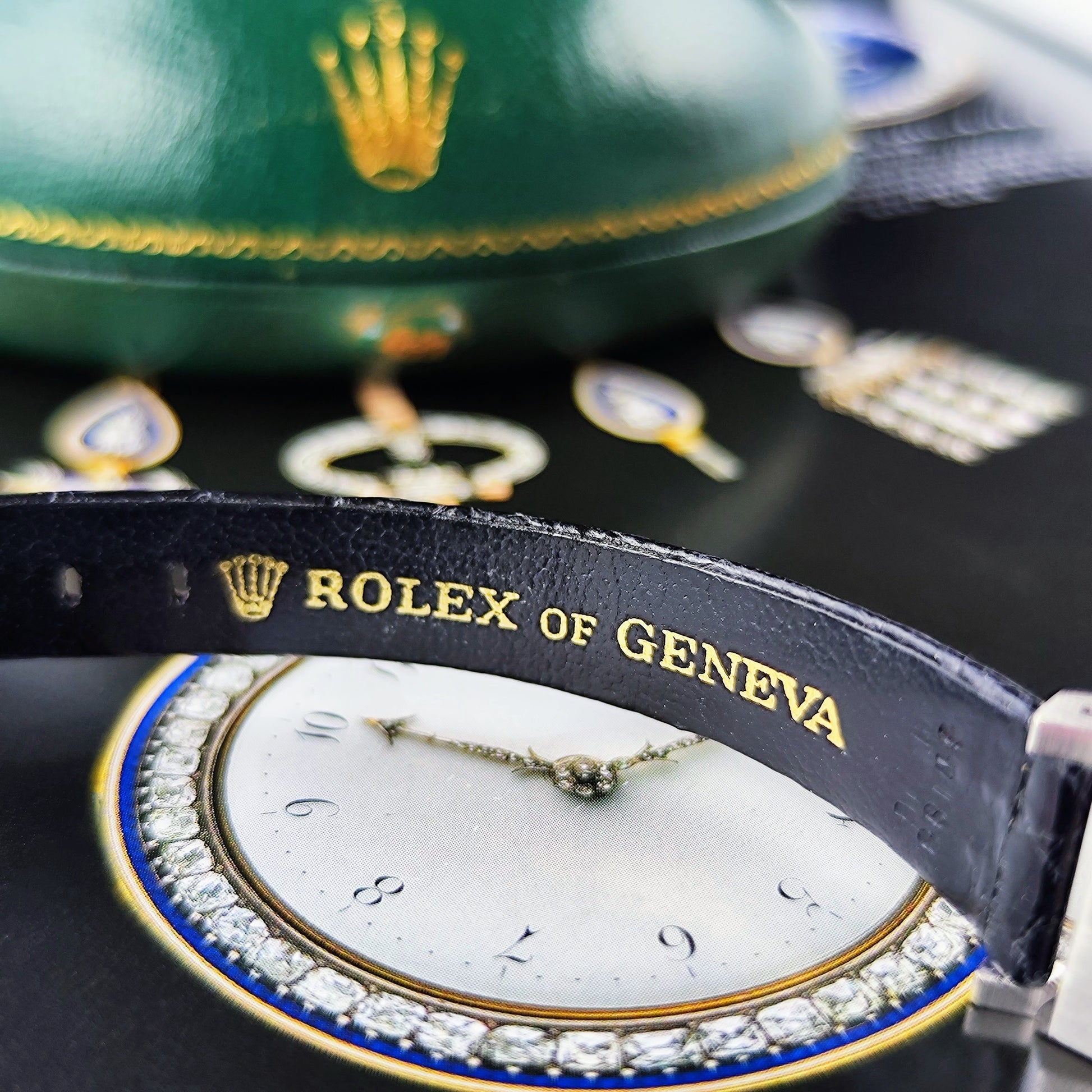 【OH済み】ROLEX ロレックス PRECISION プレシジョン シグマ文字盤 金無垢 手巻き腕時計